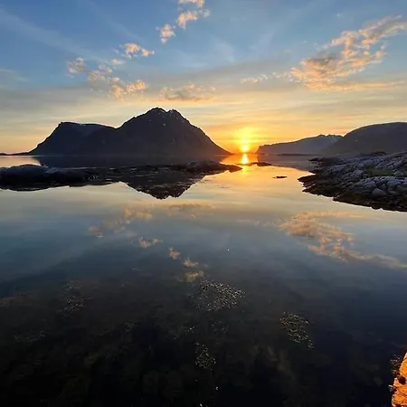 Panoramautsikten Lofoten With Jacuzzi Kleppstad