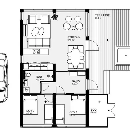 Panoramautsikten Lofoten With Jacuzzi Kleppstad
