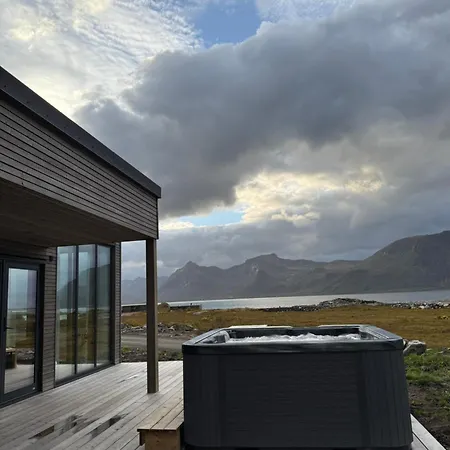 Panoramautsikten Lofoten With Jacuzzi Villa